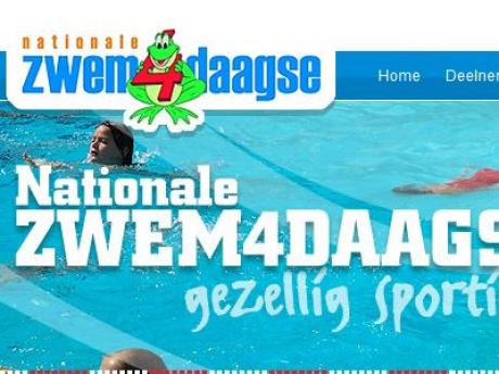 18 t/m 21 mei: WZC organiseert Nationale Zwem4daagse